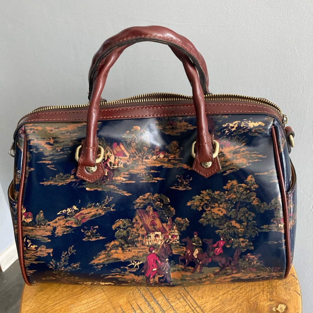 Patricia Nash purse with straps. Kent Countryside collection, Skye satchel. NWT